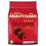 Cadbury Bournville BUTTONS 110g - Best Before: 25.10.24